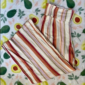 NWT Striped Beach Pants